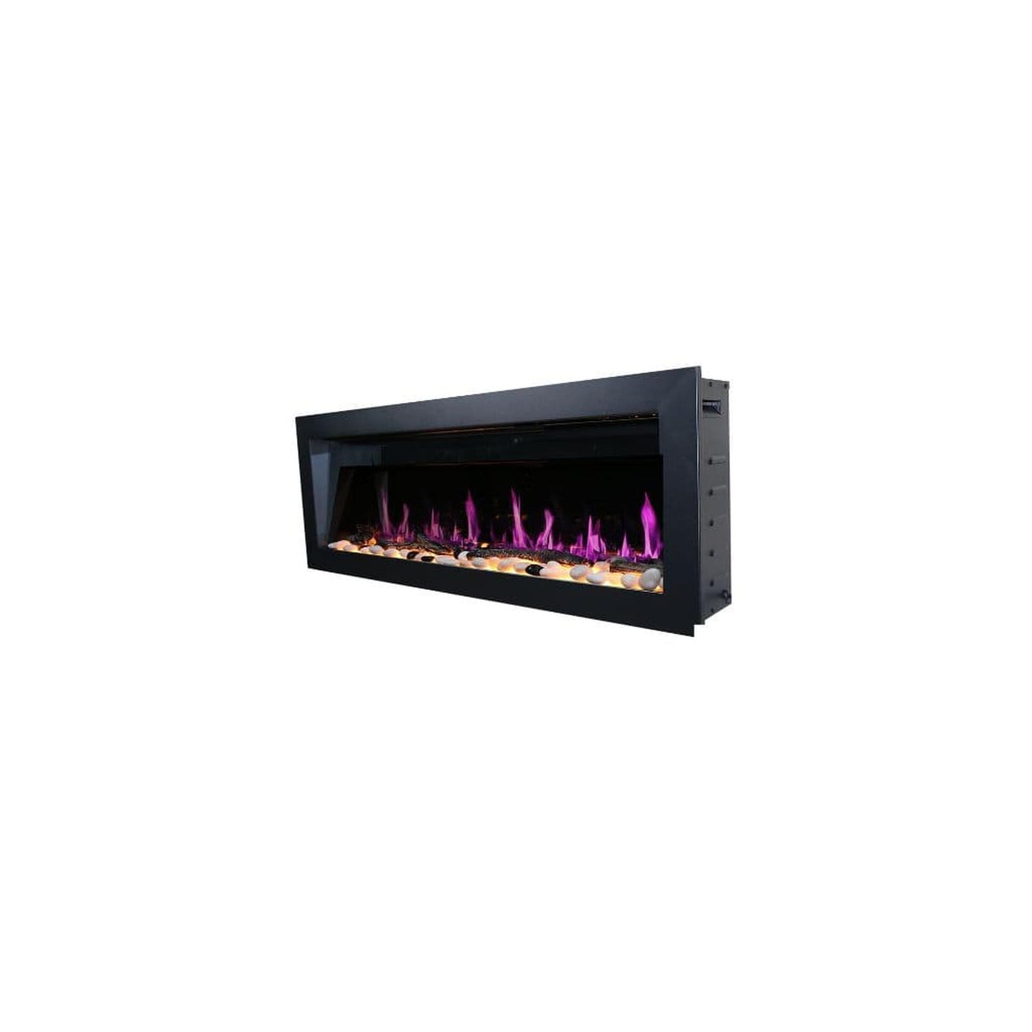 Litedeer 48" Latitude II Push-In Contemporary Smart Linear Built-In Electric Fireplace