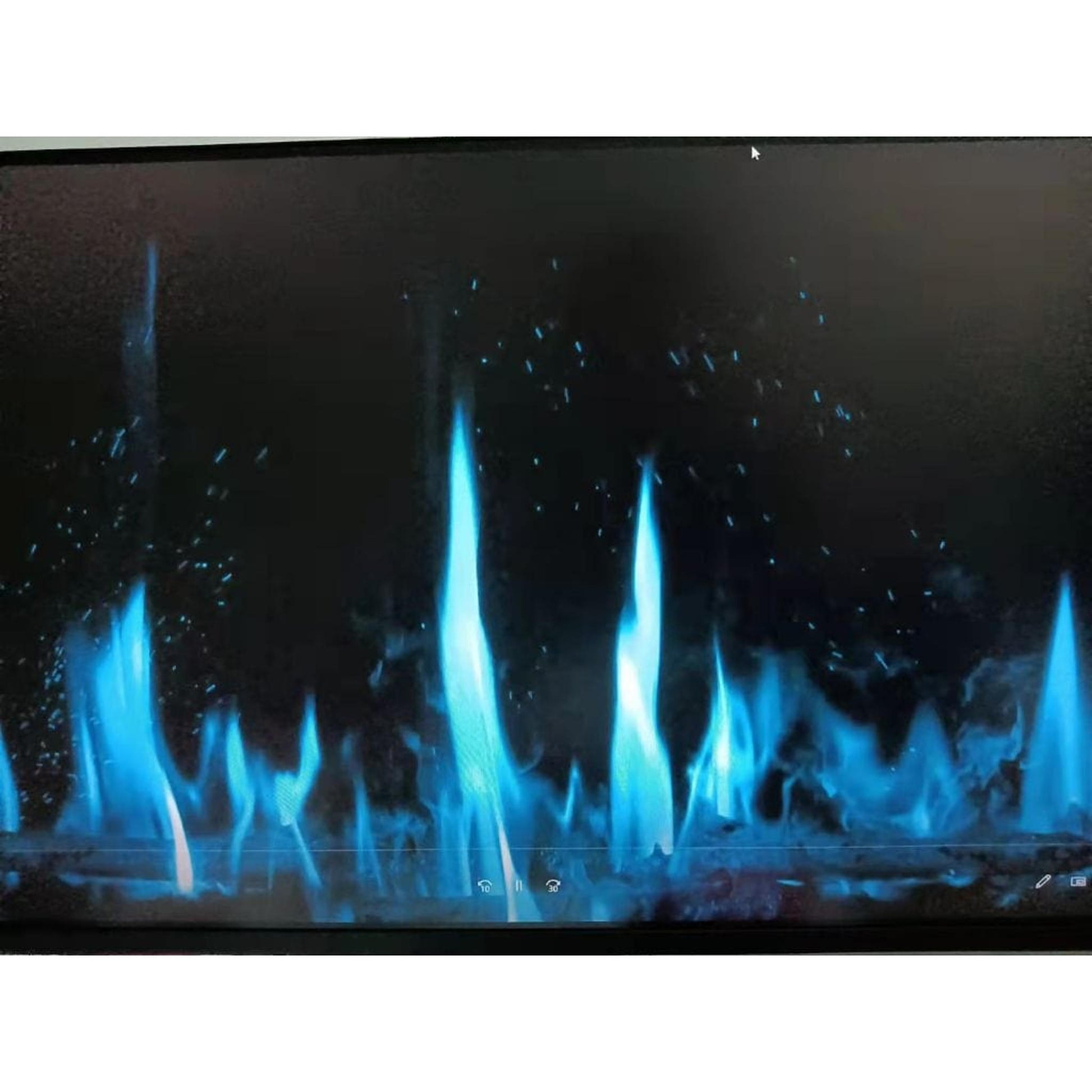 Litedeer 58" Gloria II Push-In Contemporary Smart Linear Built-In Electric Fireplace