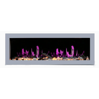 Litedeer 58" Gloria II Push-In Contemporary Smart Linear Built-In Electric Fireplace