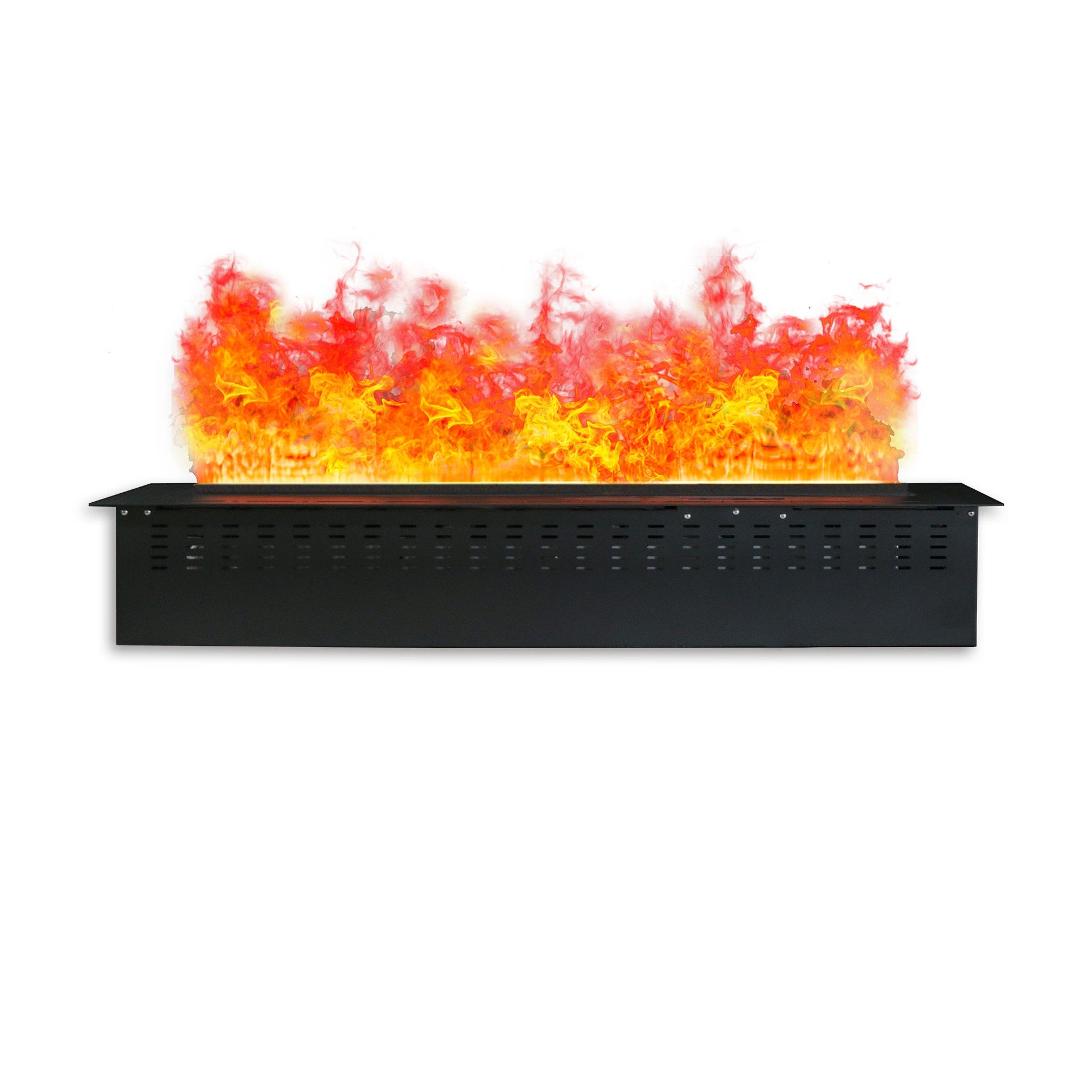 Litedeer Homes Mercury 60" Black Smart Control Water Vapor Electric Fireplace Cassette