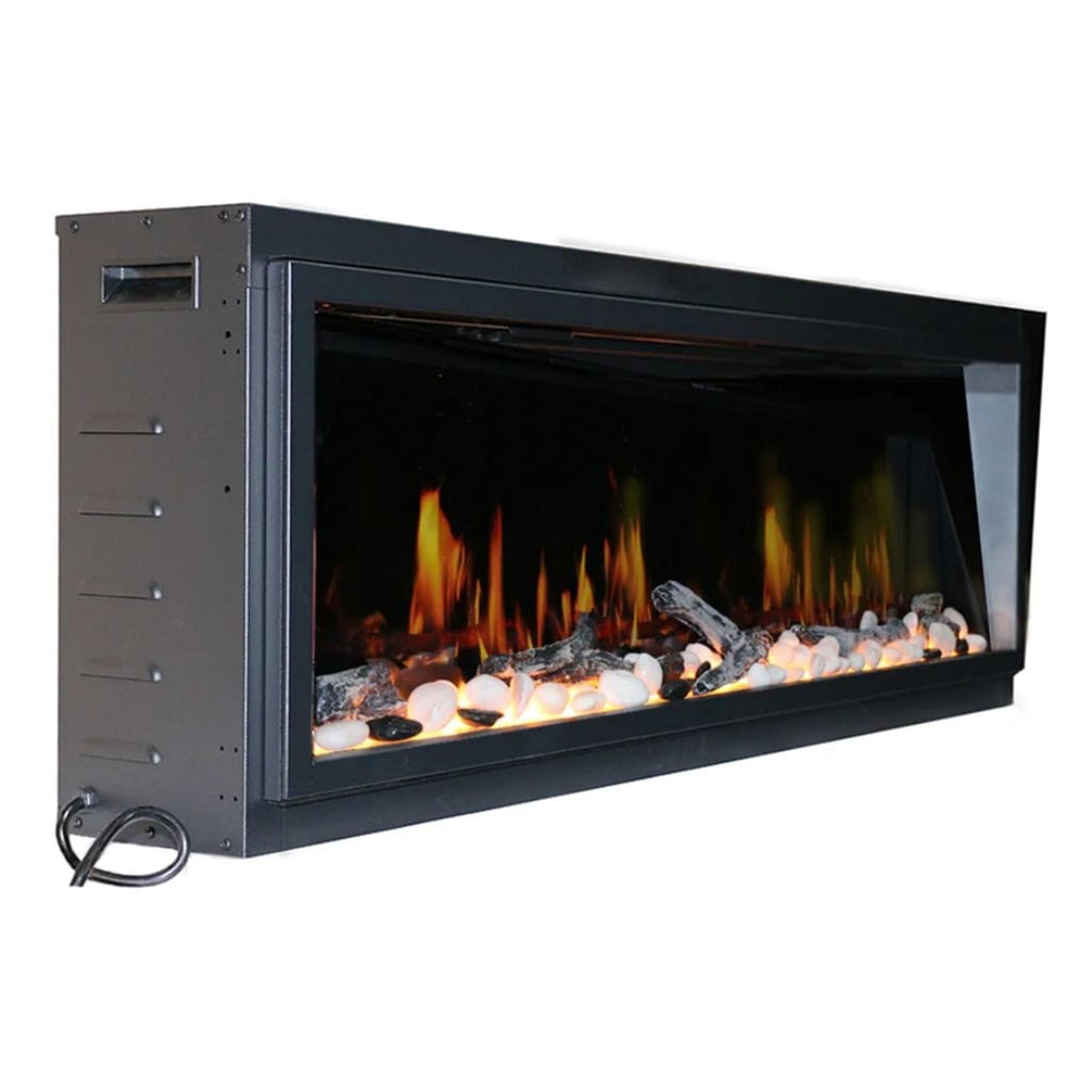 Litedeer Latitude 55" Smart Linear WiFi Enabled Built-In Electric Fireplace
