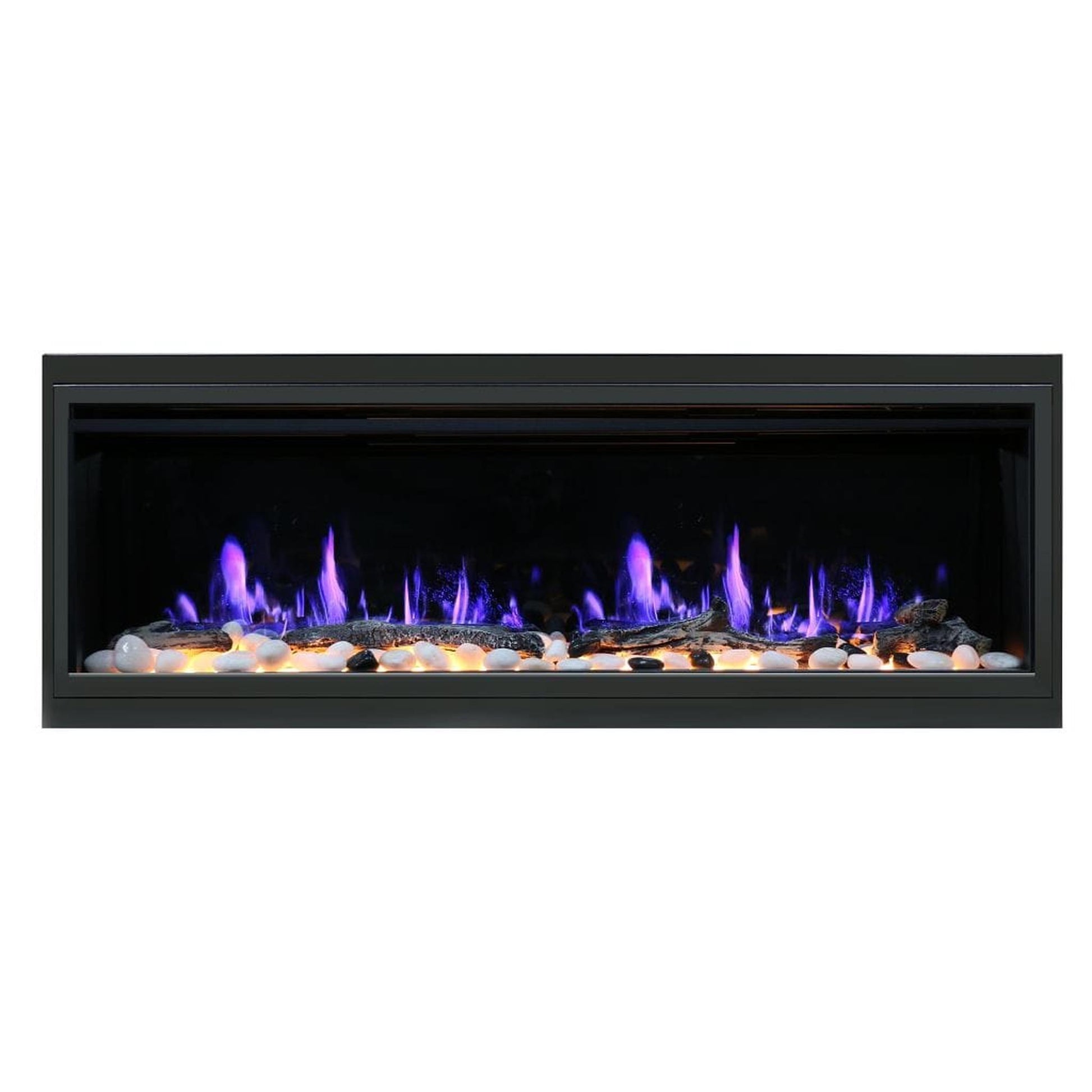 Litedeer Latitude 55" Smart Linear WiFi Enabled Built-In Electric Fireplace