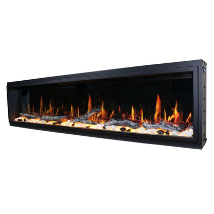 Litedeer Latitude 75" Smart Linear WiFi Enabled Built-In Electric Fireplace
