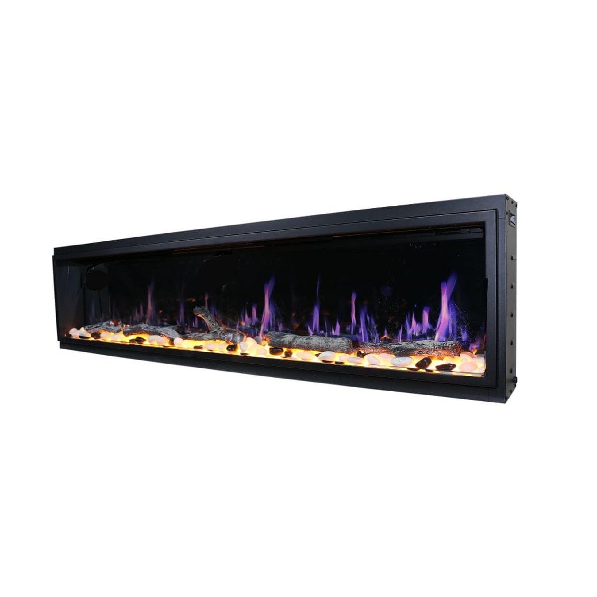 Litedeer Latitude 75" Smart Linear WiFi Enabled Built-In Electric Fireplace