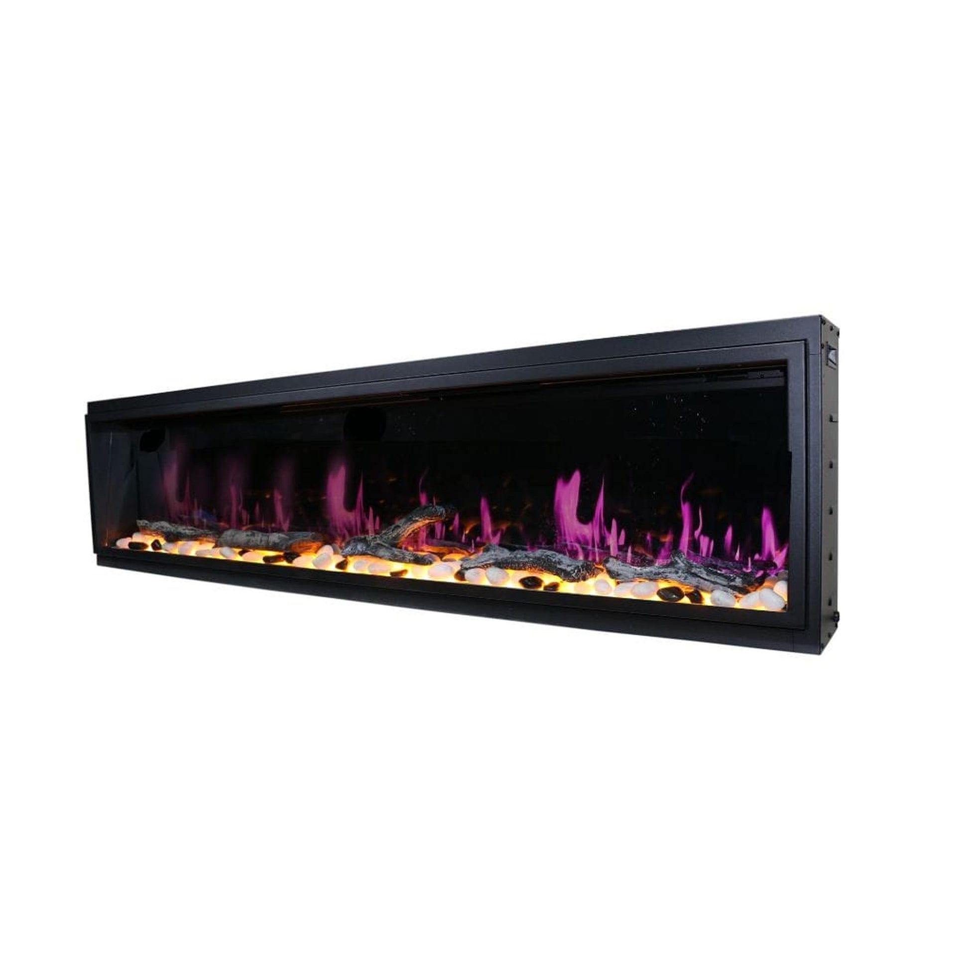 Litedeer Latitude 75" Smart Linear WiFi Enabled Built-In Electric Fireplace