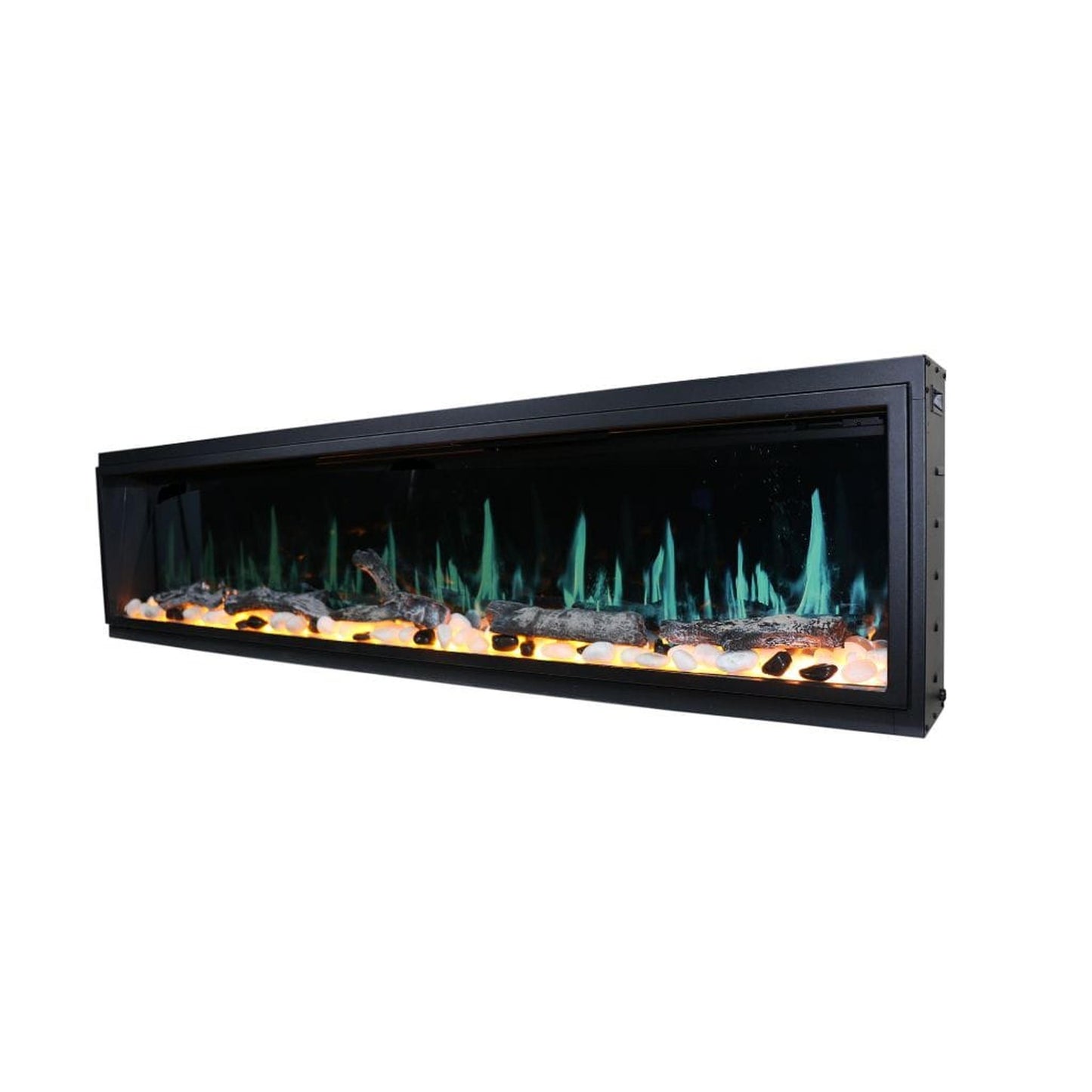 Litedeer Latitude 75" Smart Linear WiFi Enabled Built-In Electric Fireplace