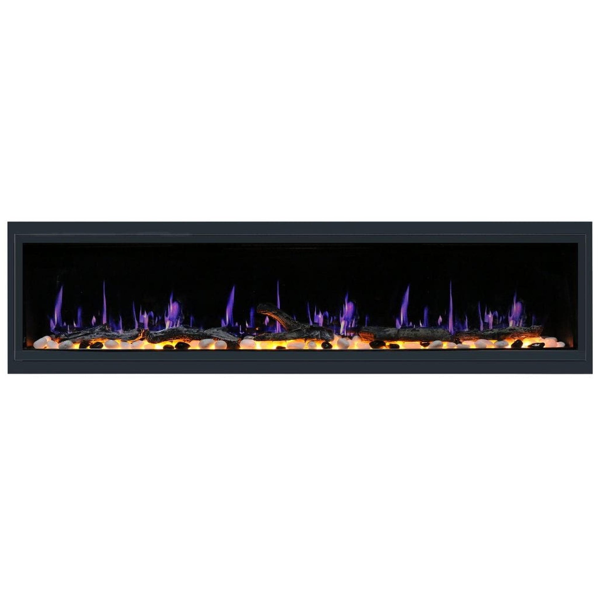 Litedeer Latitude 75" Smart Linear WiFi Enabled Built-In Electric Fireplace