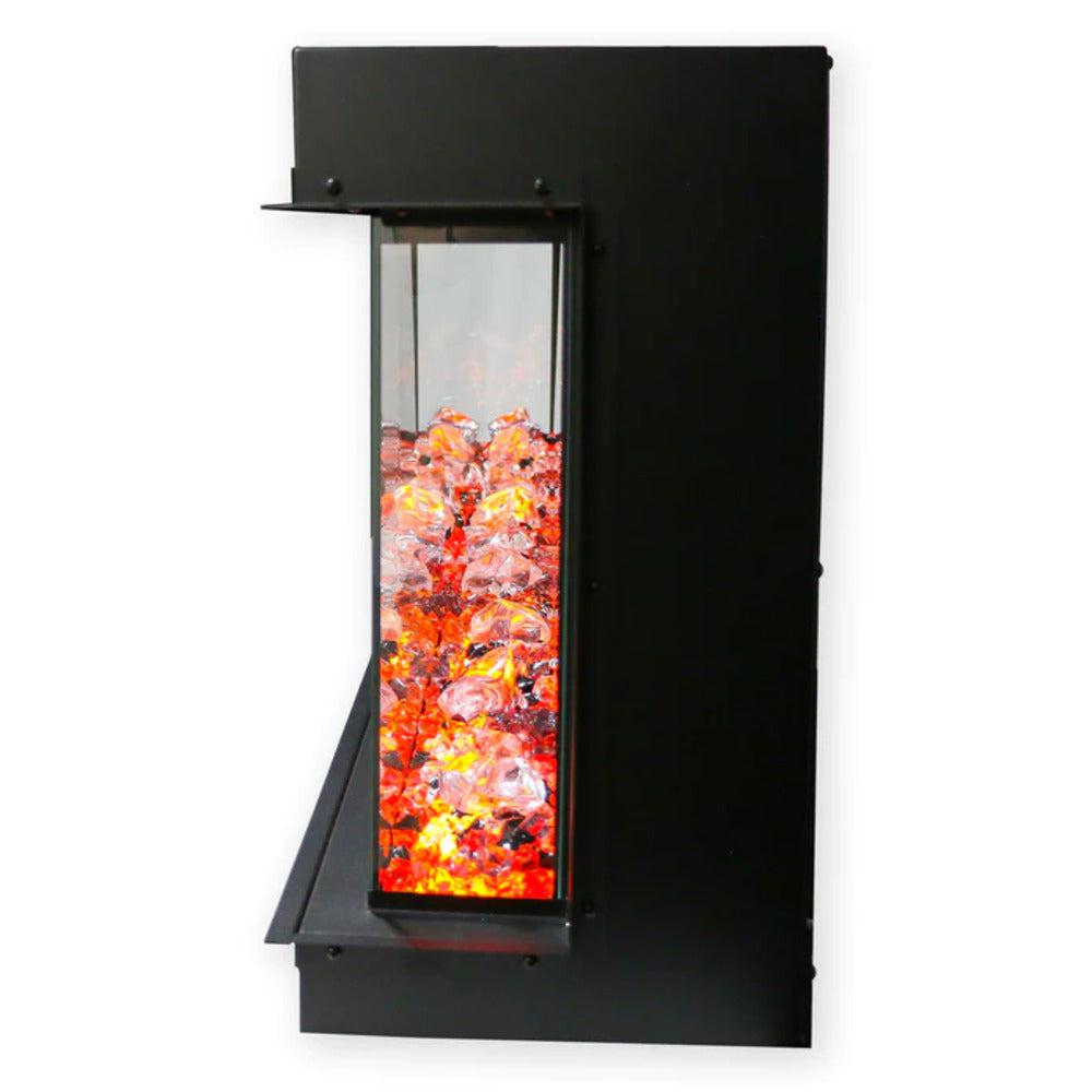 Litedeer Warmcastle 60" 3-Sided Smart WiFi-Enabled Electric Fireplace