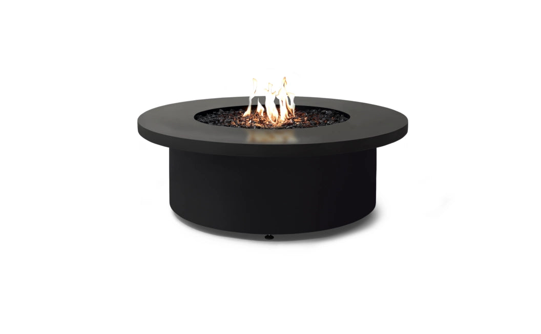 EcoSmart Fire Mimosa 40" Graphite Freestanding Indoor Fire Table with Black Burner by MAD Design Group