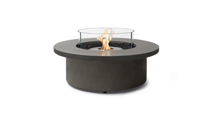 EcoSmart Fire Mimosa 40" Natural Freestanding Indoor Fire Table with Stainless Steel Burner by MAD Design Group