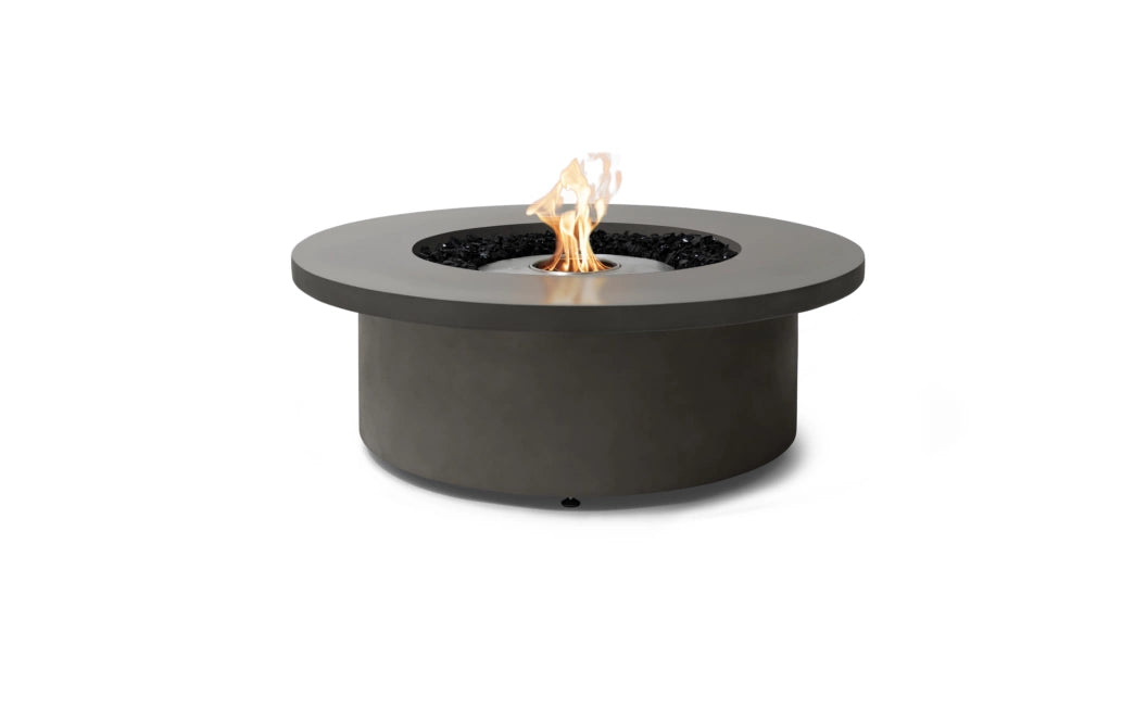 EcoSmart Fire Mimosa 40" Natural Freestanding Indoor Fire Table with Stainless Steel Burner by MAD Design Group