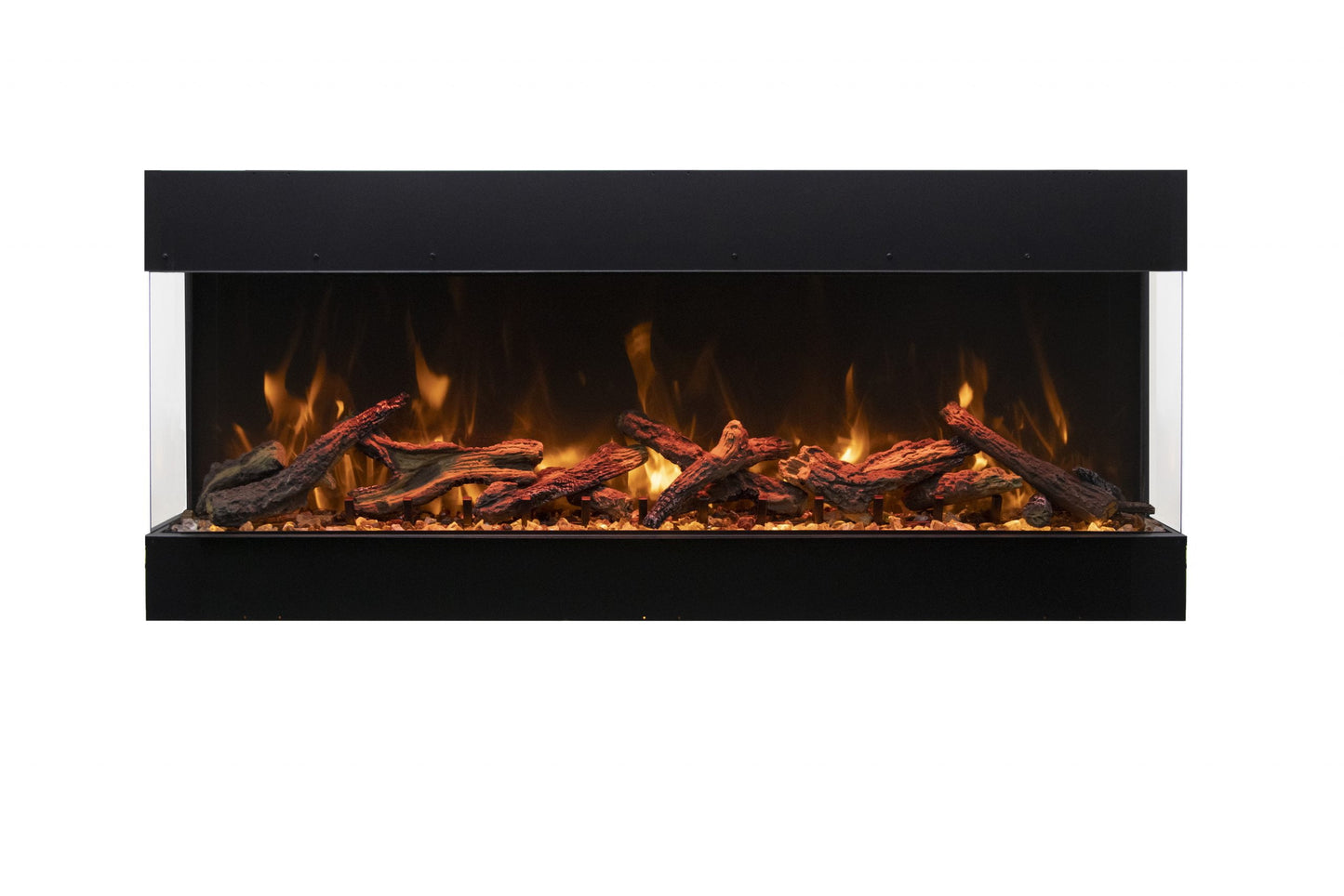Amantii Tru View Bespoke 45" 3 Sided Indoor / Outdoor Electric Fireplace