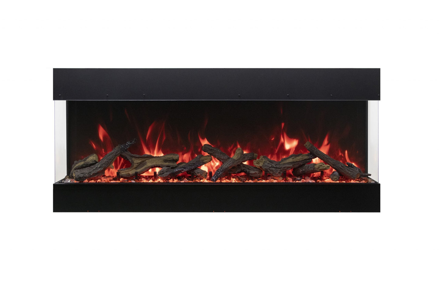Amantii Tru View Bespoke 45" 3 Sided Indoor / Outdoor Electric Fireplace