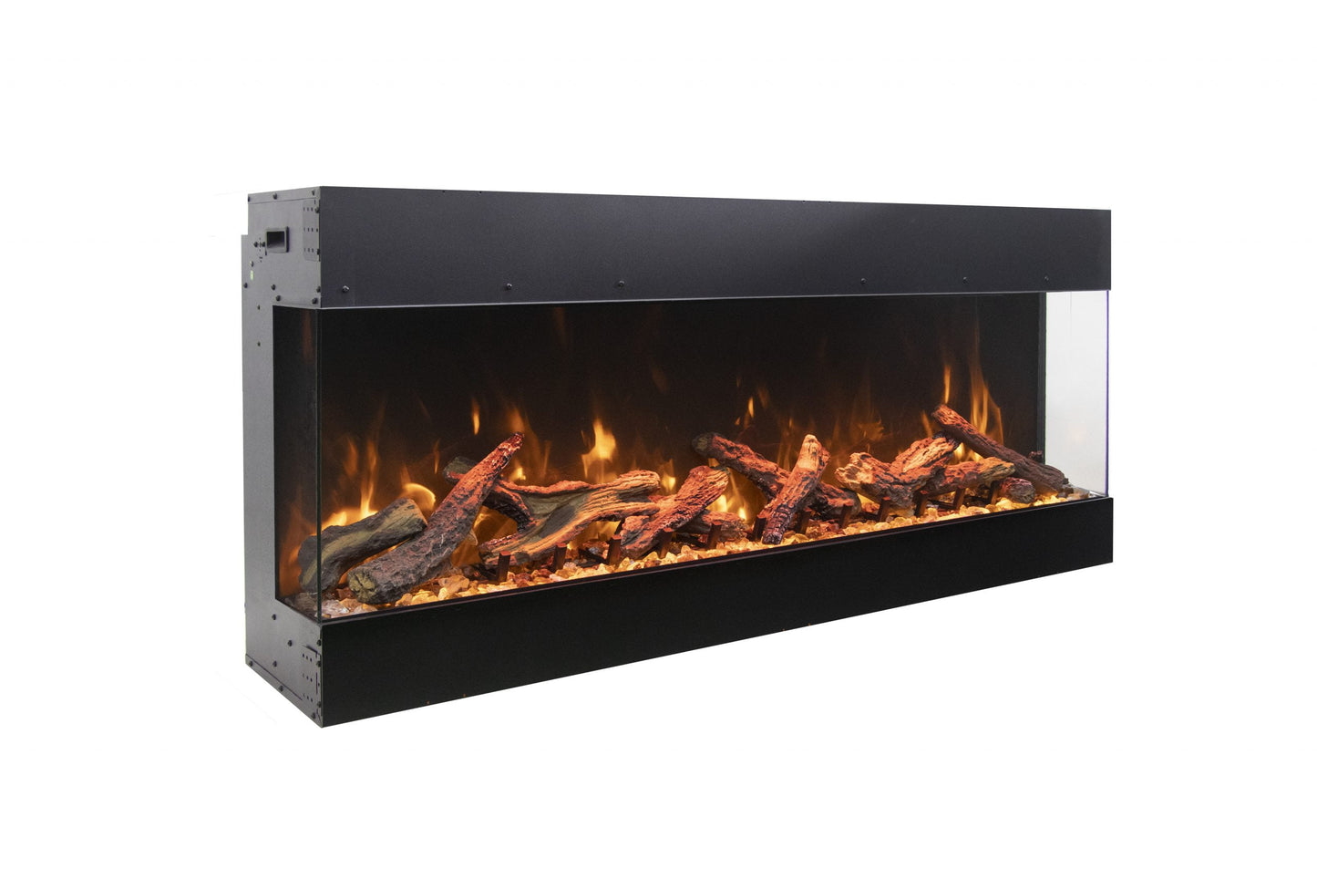 Amantii Tru View Bespoke 45" 3 Sided Indoor / Outdoor Electric Fireplace