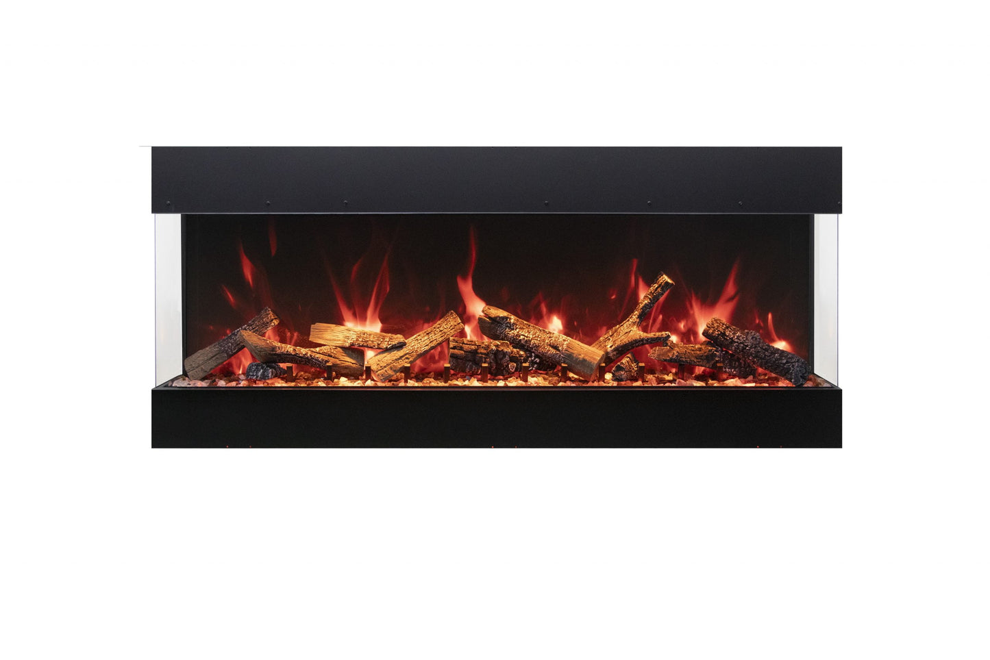 Amantii Tru View Bespoke 45" 3 Sided Indoor / Outdoor Electric Fireplace