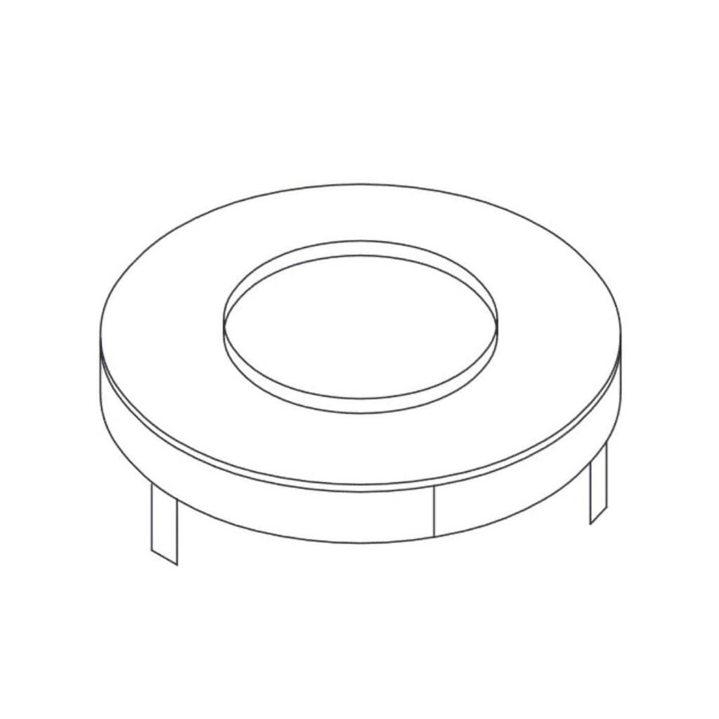 Majestic 15" Round Flashing Adapter Kit