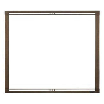 Majestic 2-Piece New Bronze Firescreen Fronts for Marquis II See-Through 42" Gas Fireplace
