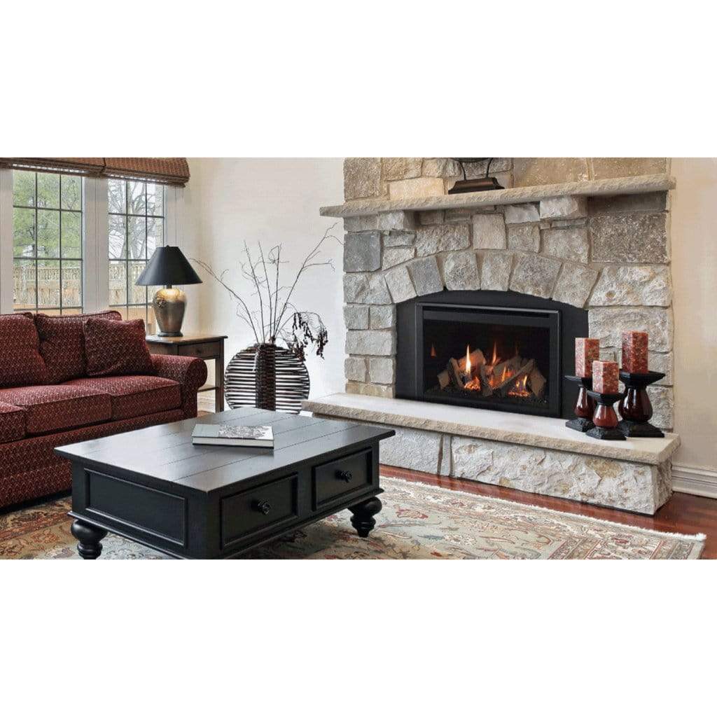 Majestic 25" Ruby Traditional Direct Vent Gas Fireplace Insert with IntelliFire Touch Ignition System