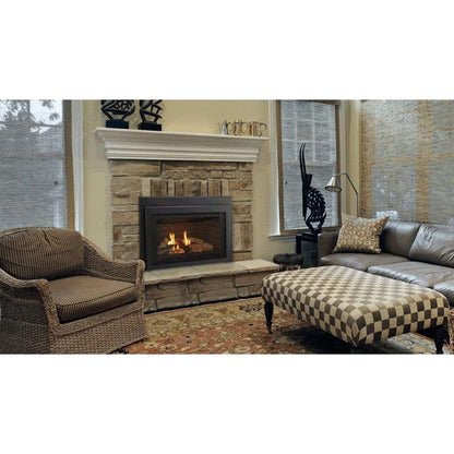 Majestic 30" Jasper Traditional Direct Vent Gas Fireplace Insert with IPI Ignition System