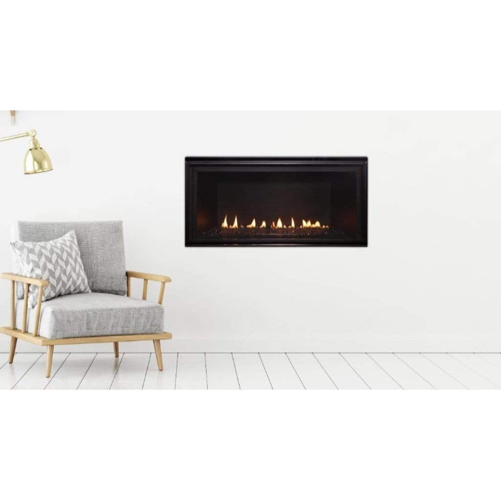 Majestic 36" Direct Vent Linear Contemporary Gas Fireplace with IntelliFire Ignition System