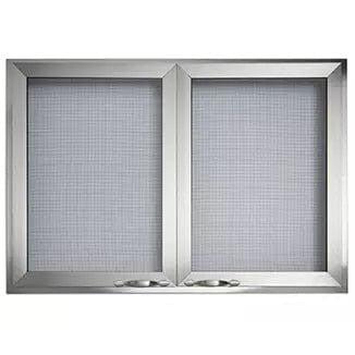 Majestic 36" Stainless Steel Mesh Door for Vesper Gas Fireplace