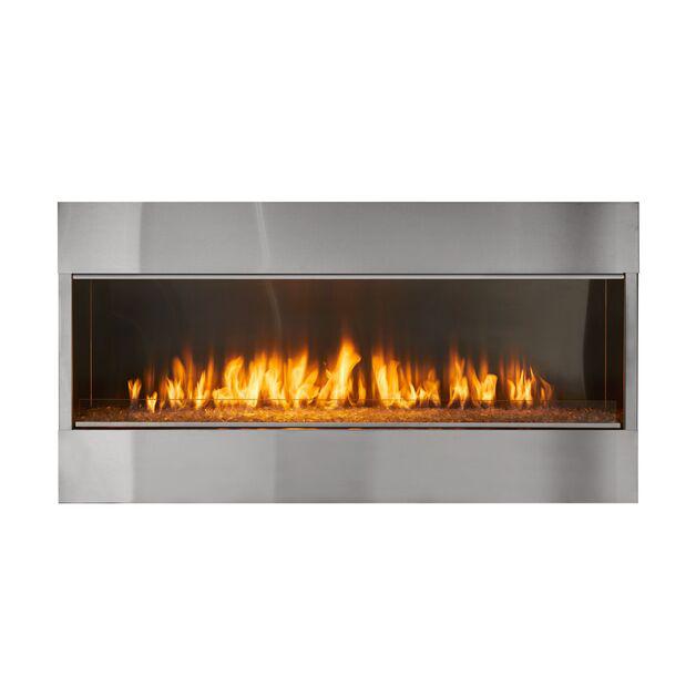 Majestic 48" Lanai Contemporary Outdoor Linear Vent Free Gas Fireplace with IntelliFire Plus Ignition System