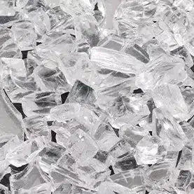 Majestic 5 Lbs. Crystal Embers Reflective Crushed Glass Media for Meridian Modern Fireplace