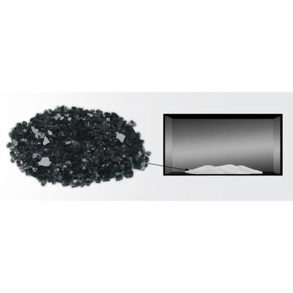 Majestic 9 Lbs. Onyx Reflective Crushed Fire Glass Media