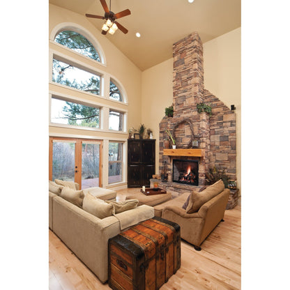 Majestic Biltmore 36" Radiant Traditional Wood Burning Fireplace