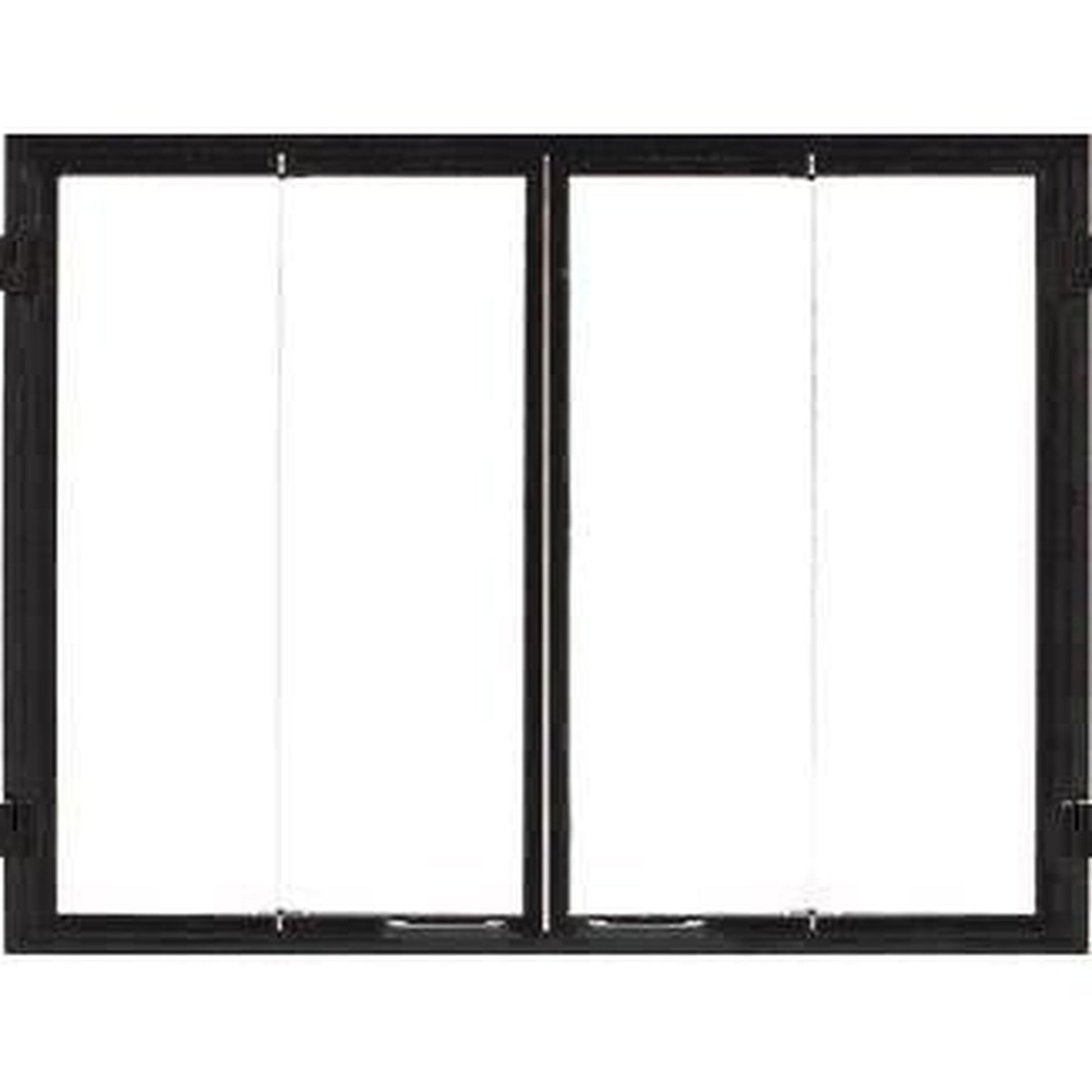 Majestic Black Bi-Fold Glass Door for Ashland Radiant 42" Wood Burning Fireplace