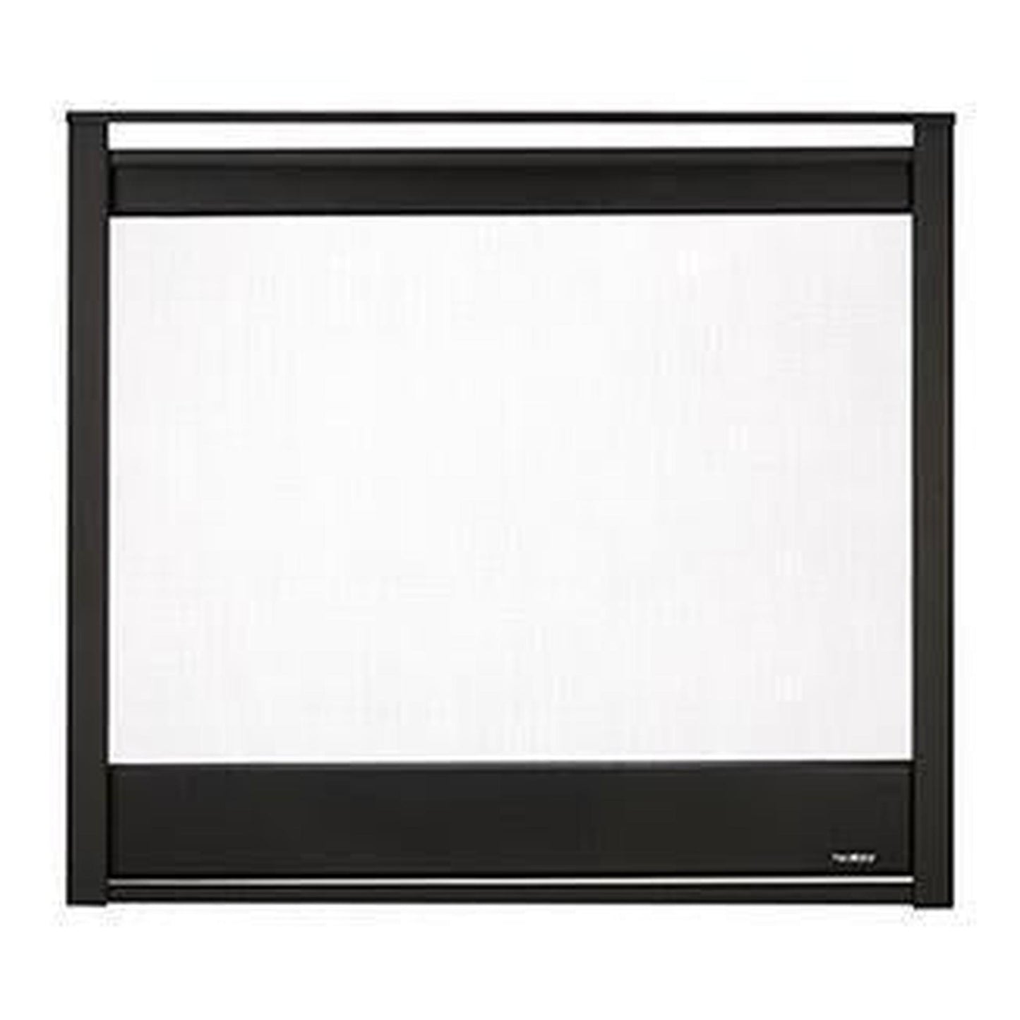 Majestic Black Firescreen Front for Corner Gas Fireplace