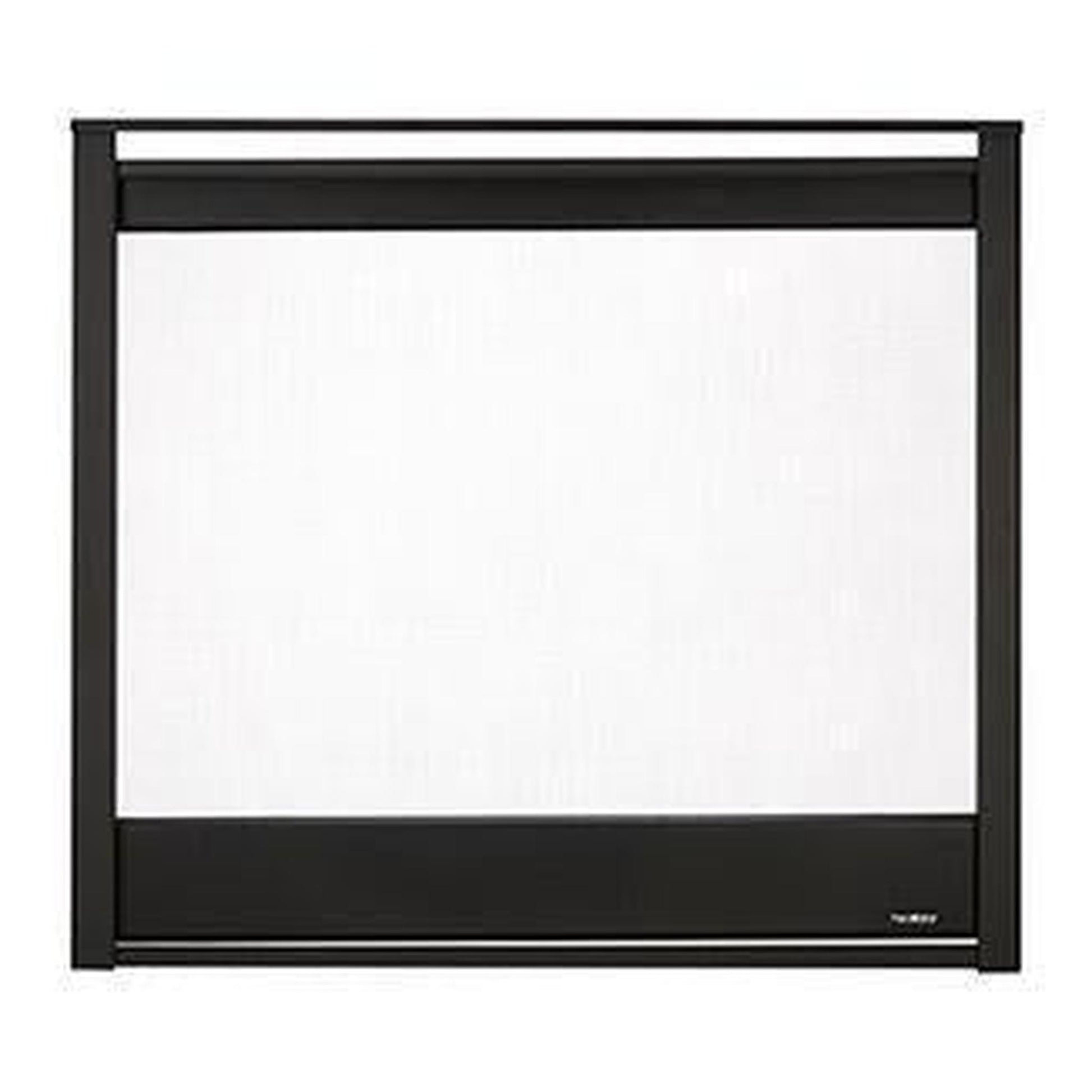 Majestic Black Firescreen Front for Corner Gas Fireplace