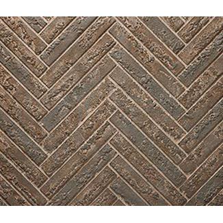 Majestic Brown Premium Herringbone Interior Panels for Courtyard 36" Gas Fireplace