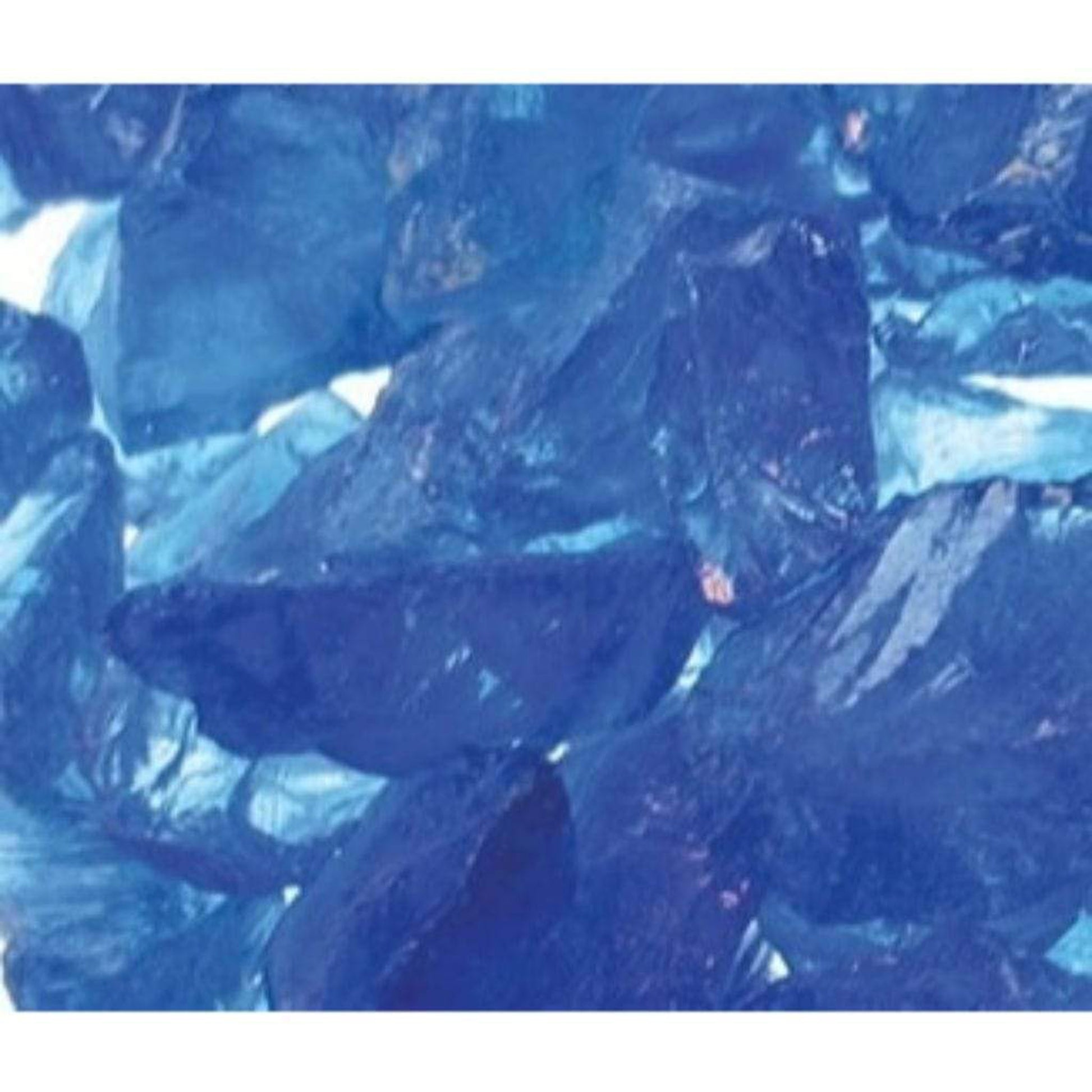 Majestic Cobalt Reflective Crushed Glass Media for Lanai 60" Outdoor Gas Fireplace