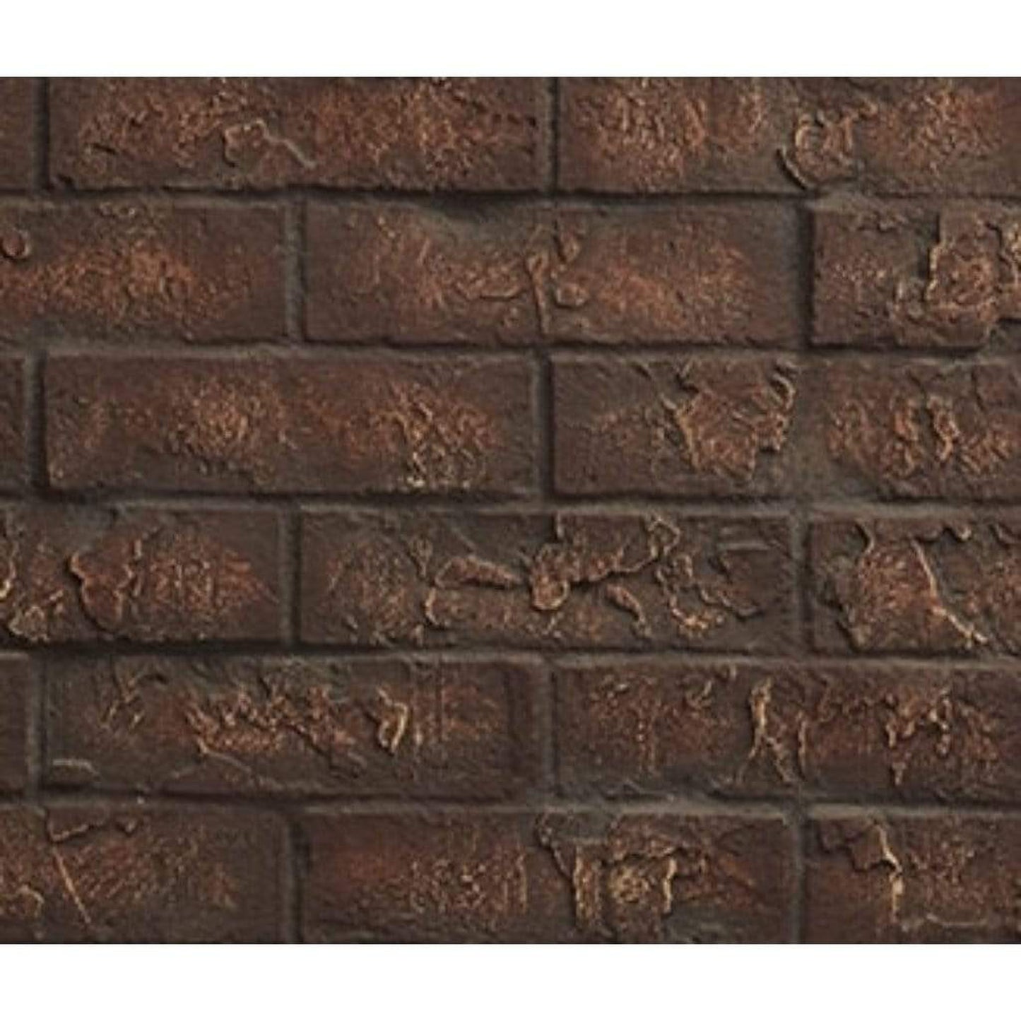 Majestic Cottage Red Brick Interior Panels for Marquis II See-Through 42" Gas Fireplace