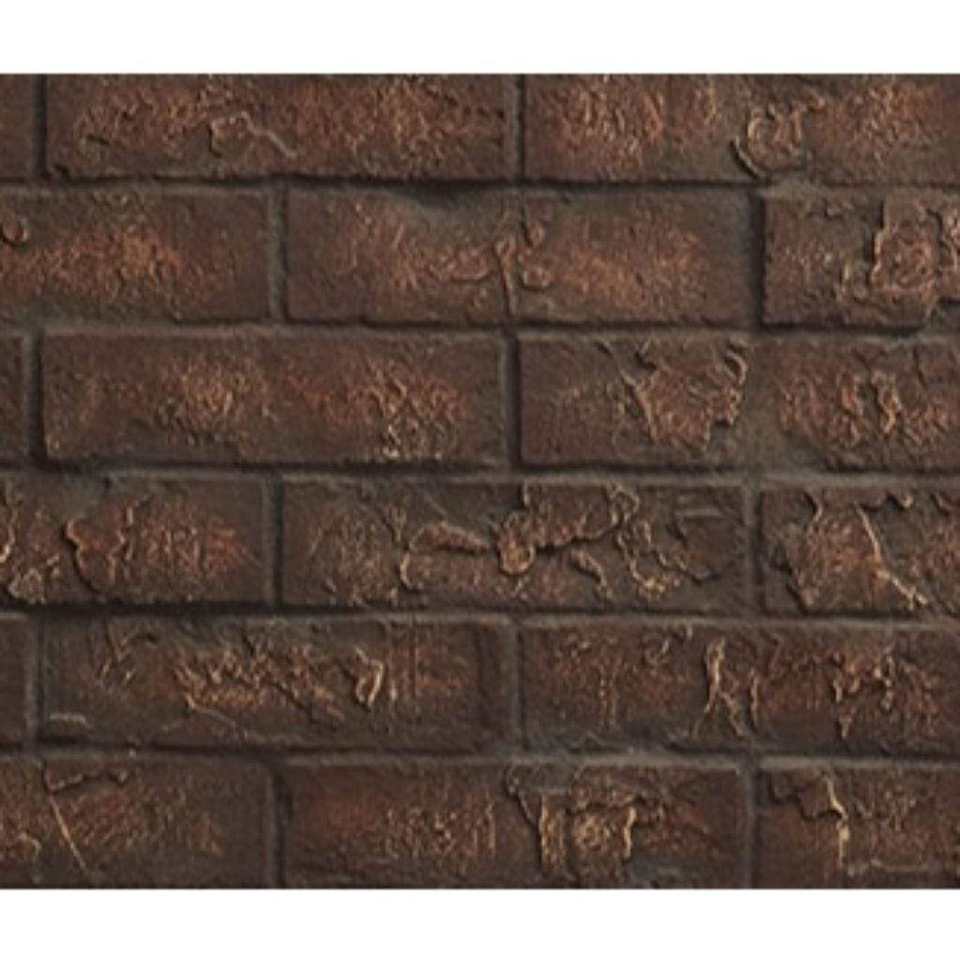 Majestic Cottage Red Brick Interior Panels for Quartz 42" Gas Fireplace
