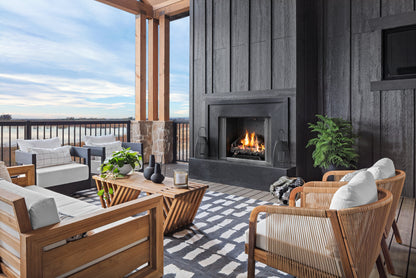 Majestic Courtyard 42" Traditional Outdoor Vent-Free Natural Gas Fireplace With IntelliFire Ignition System