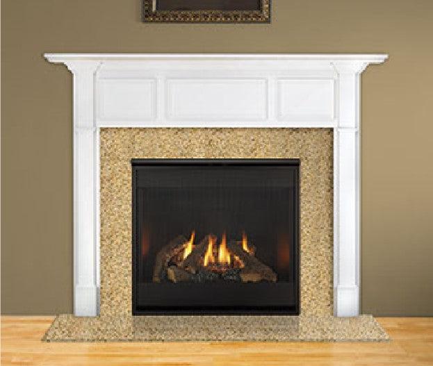 Majestic DV3732 27" Traditional Top/Rear Direct Vent Natural Gas Fireplace With IntelliFire Ignition System