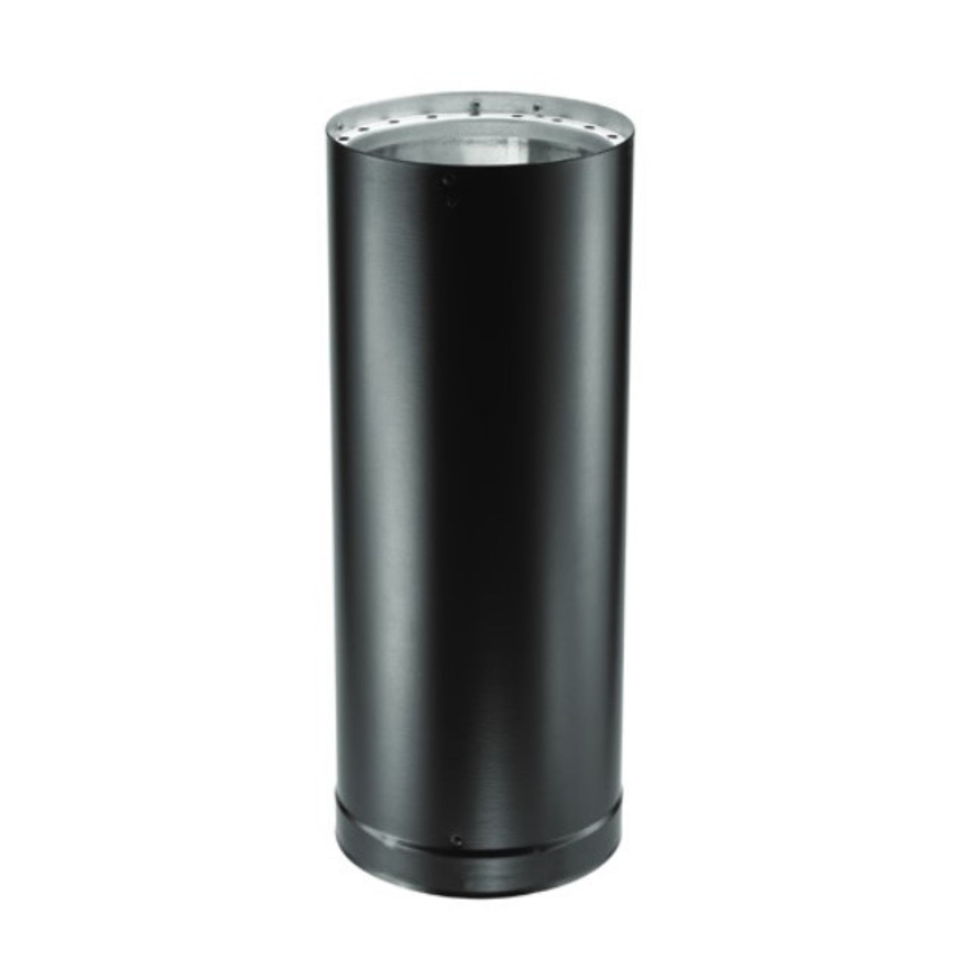 Majestic DVL 6" x 24" Black Double-Wall Pipe