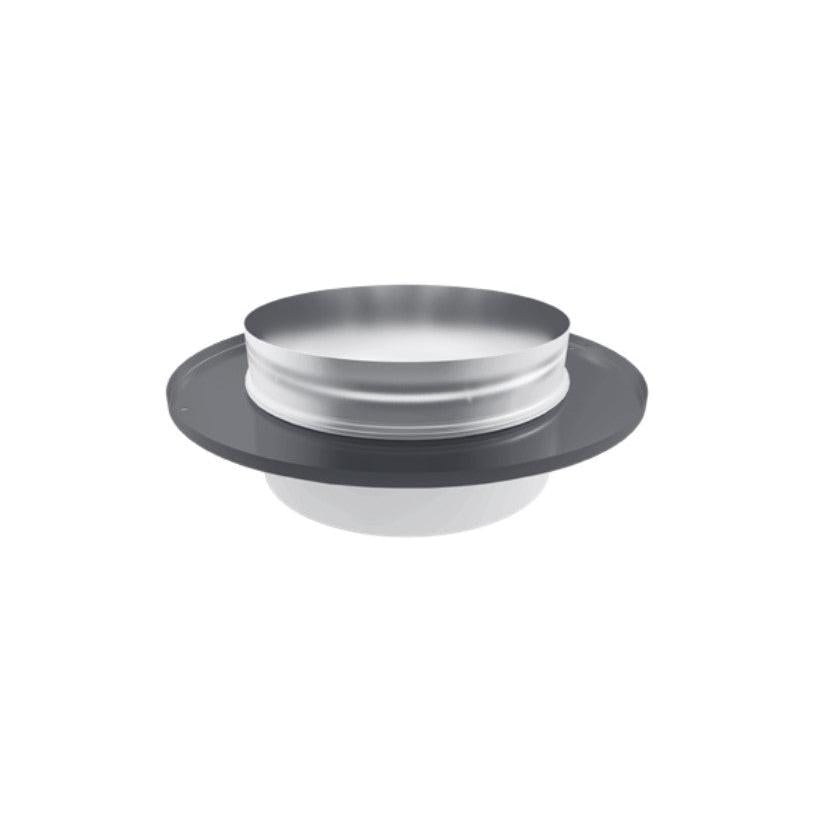 Majestic DVL/DuraBlack 6" Stainless Steel Adapter With Trim