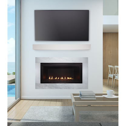Majestic DVLinear 36" Linear Contemporary Direct Vent Natural Gas Fireplace With IntelliFire Ignition System