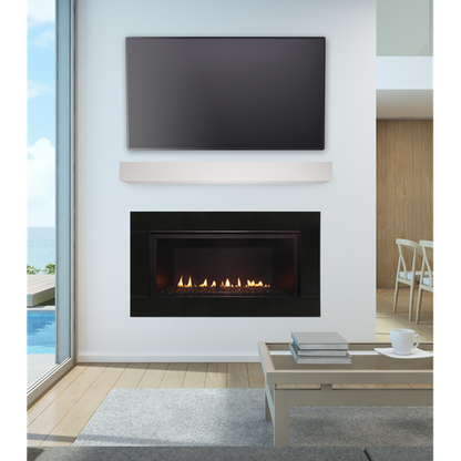 Majestic DVLinear 36" Linear Contemporary Direct Vent Natural Gas Fireplace With IntelliFire Ignition System