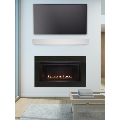 Majestic DVLinear 36" Linear Contemporary Direct Vent Natural Gas Fireplace With IntelliFire Ignition System