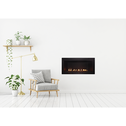 Majestic DVLinear 36" Linear Contemporary Direct Vent Natural Gas Fireplace With IntelliFire Ignition System