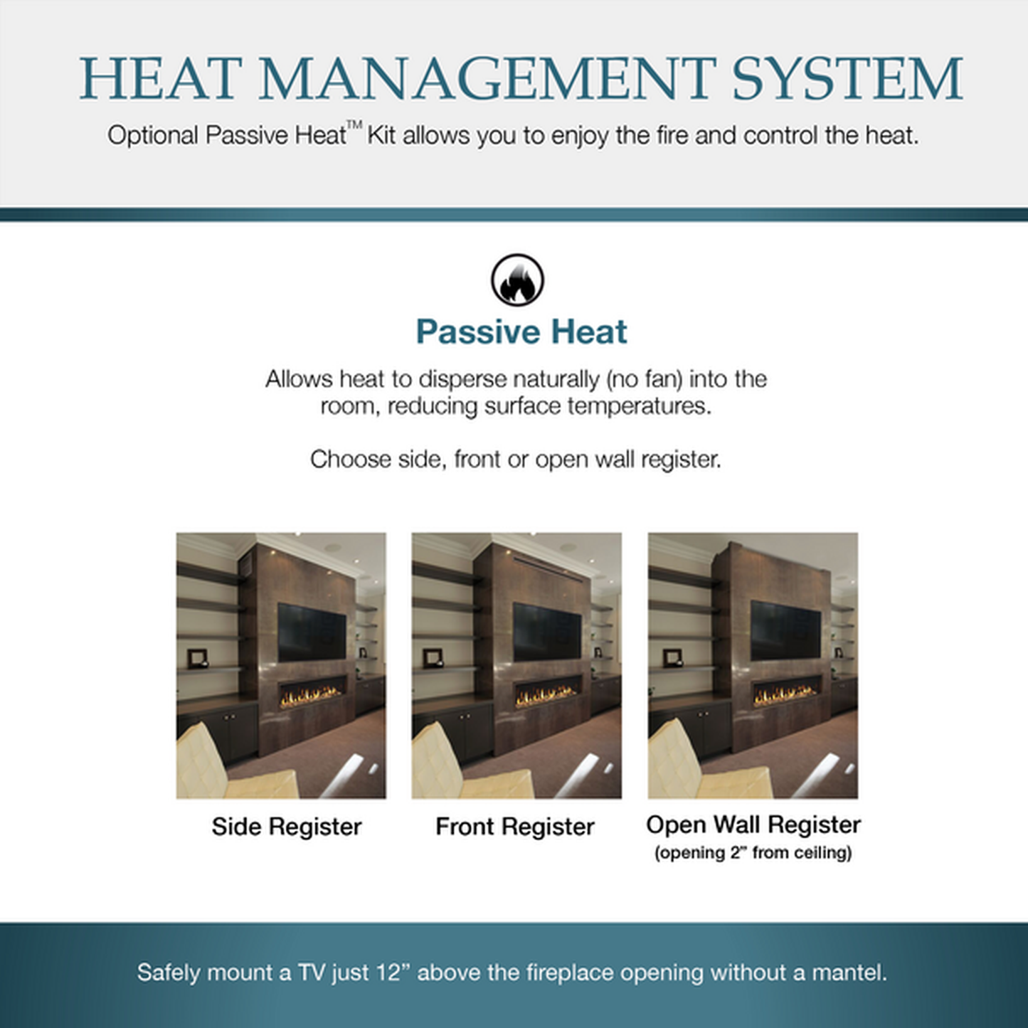Majestic DVLinear 36" Linear Contemporary Direct Vent Natural Gas Fireplace With IntelliFire Ignition System