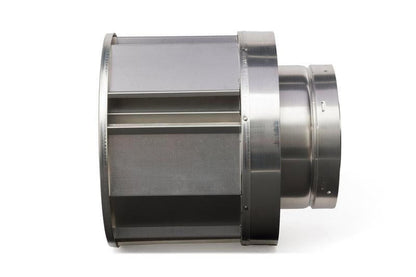 Majestic DVP 12" High Wind Vertical Termination Cap With Storm Collar