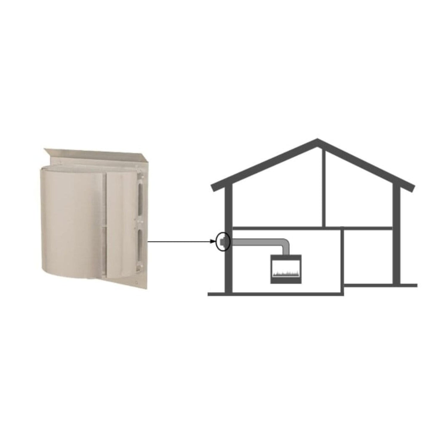 Majestic DVP Horizontal High-Performance Termination Cap