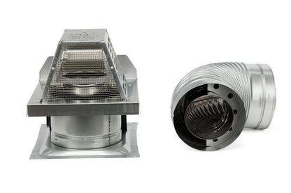 Majestic DVP Horizontal Termination Kit With Short Flue