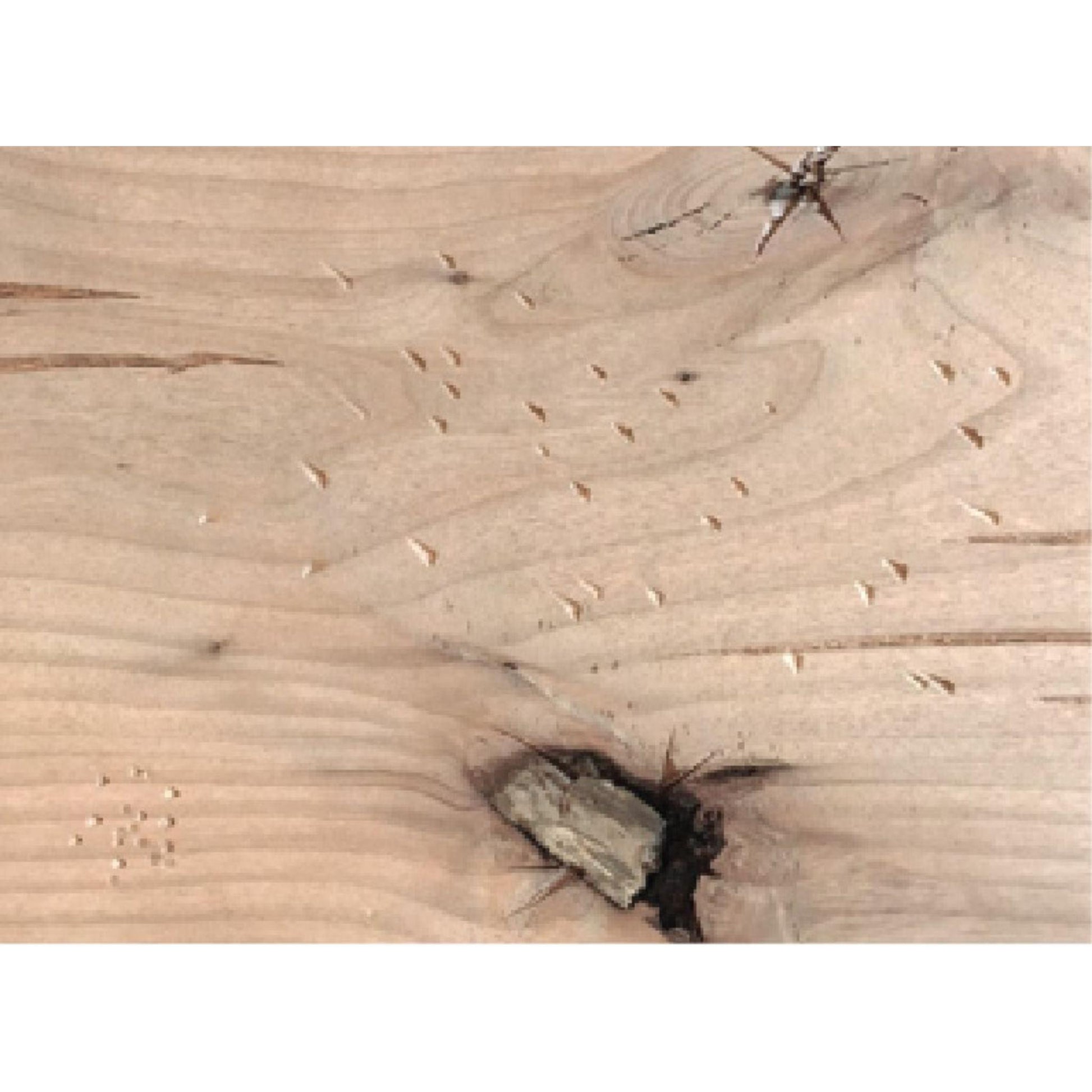 Majestic Design Series Battlefield B 48" Unfinished Distressed Knotty Alder Rustic Style Flush Wood Fireplace Mantel