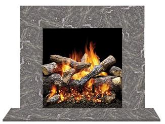 Majestic Design Series Set 1 Blue Tundra Marble Stone Surround (Must Order In Multiples of 6)